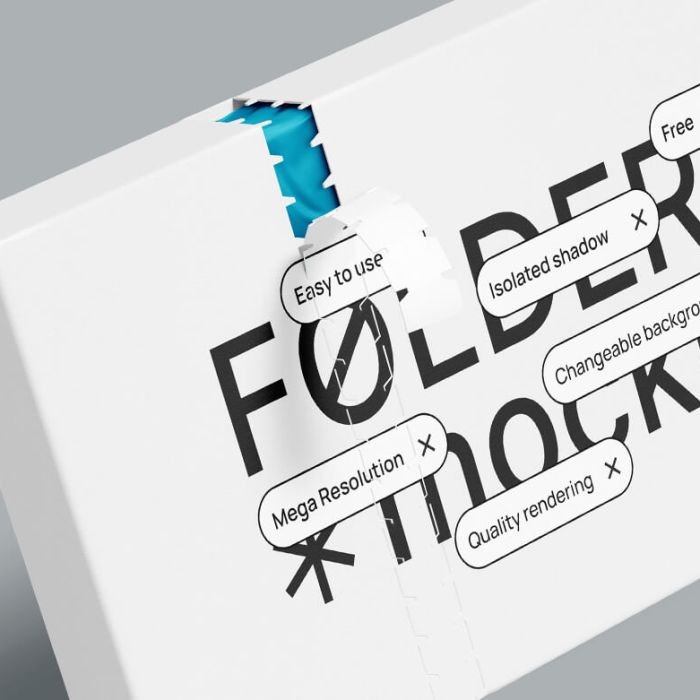 Mockup design for your folder (Demo)
